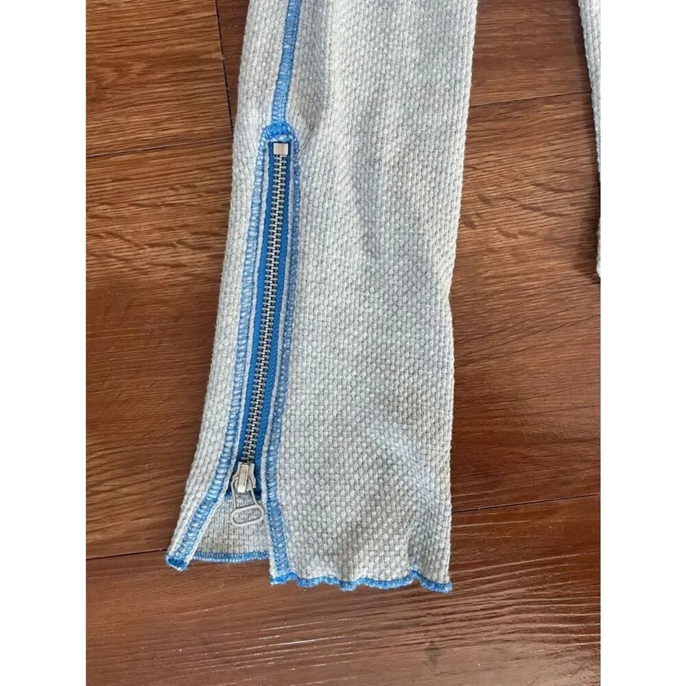 Free People Long Sleeve Zipper Shirt Size Large